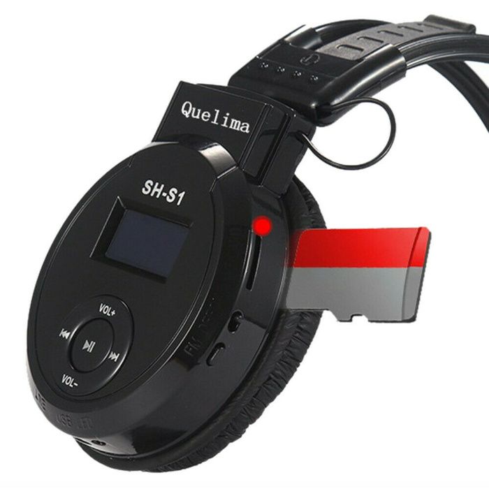 Casti FM microfon MP3 player anulare zgomot comutare melodie volum Noi