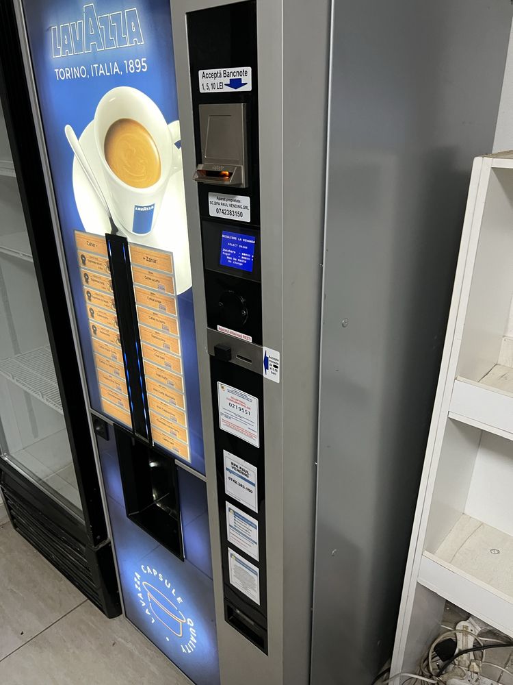 Necta Canto Top Espresso+Lavazza blue aparat vending automat