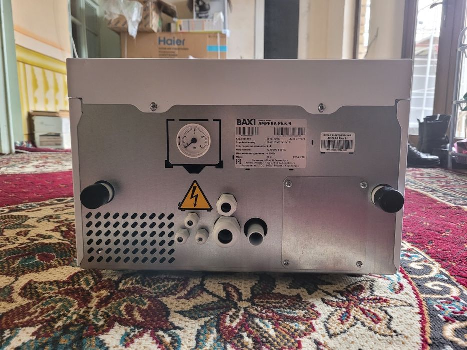 BAXI,Электрический котел BAXI,  пр, Россия.  Ampera plus 9