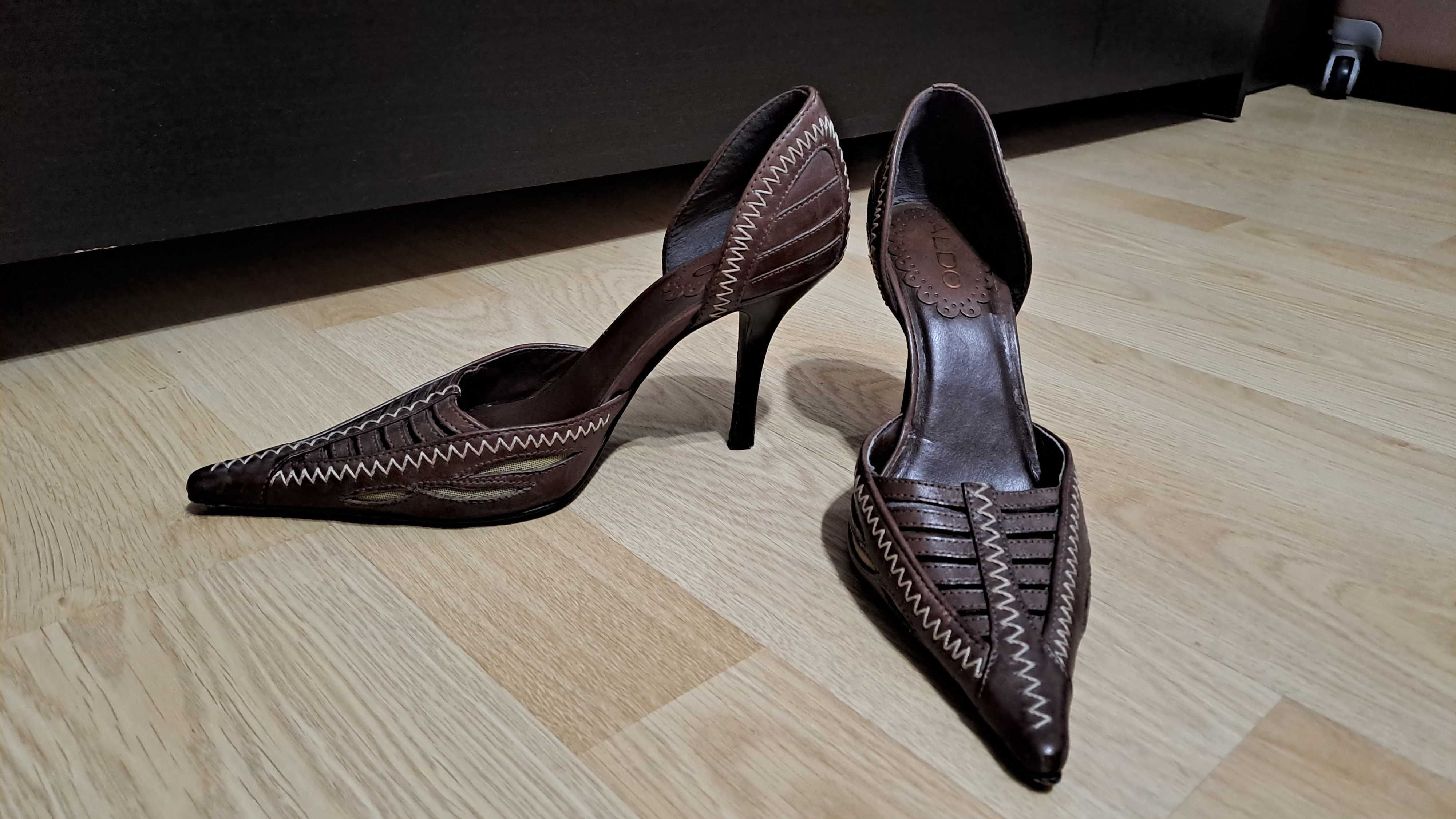 Дамски кожени обувки Aldo 36 -  естествена кожа