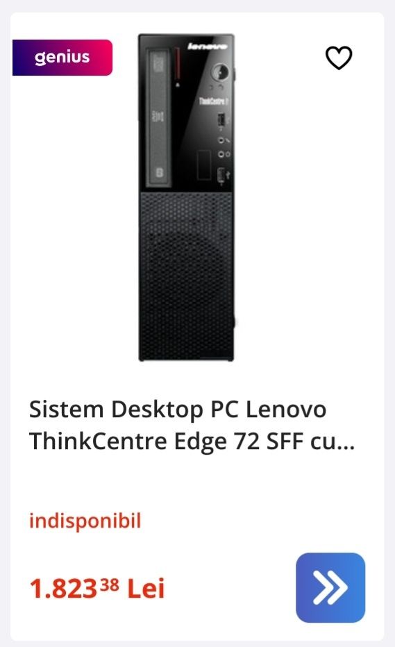 Lenovo mini computer i3 Win11 ieftin!