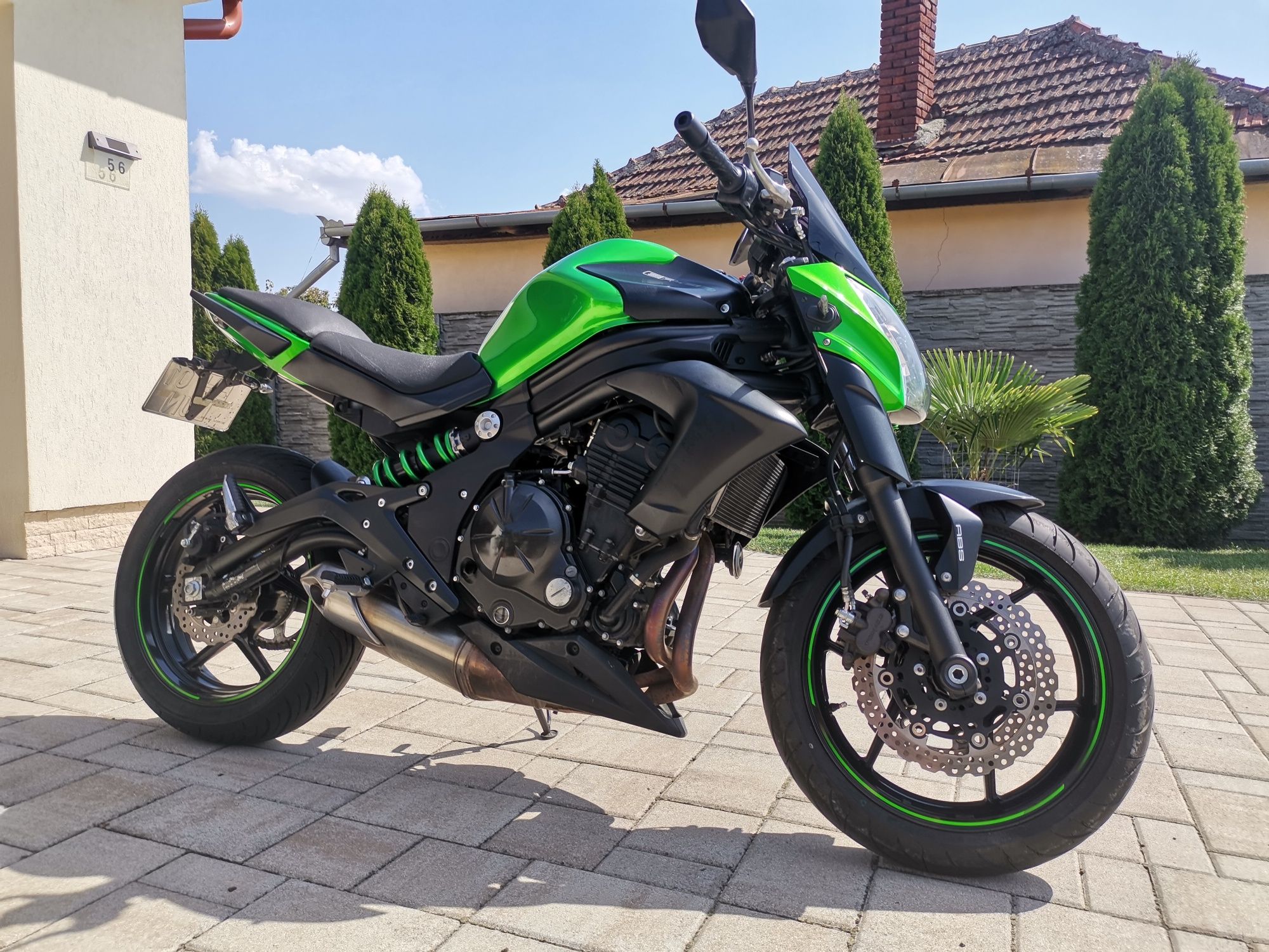 Kawasaki ER 6N. 2015. ABS față +spate. Impecabil.