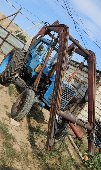 МТЗ-80 стогомёт.