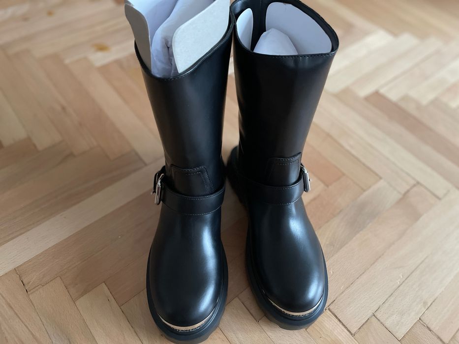 Love Moschino logo-engraved ботуши 39