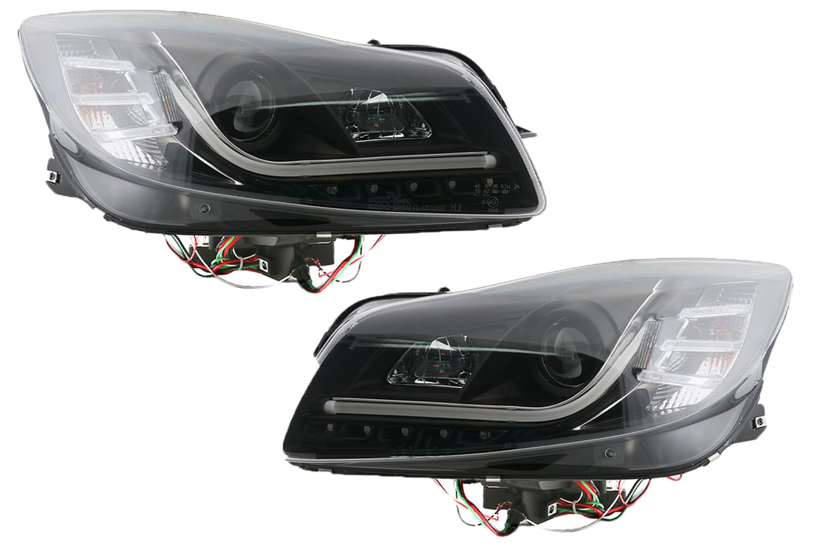 Faruri LED DRL Opel Insignia (2008-2012) Negru