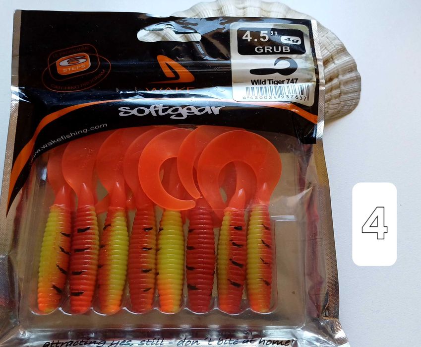 Силиконови примамки за костур и бяла риба