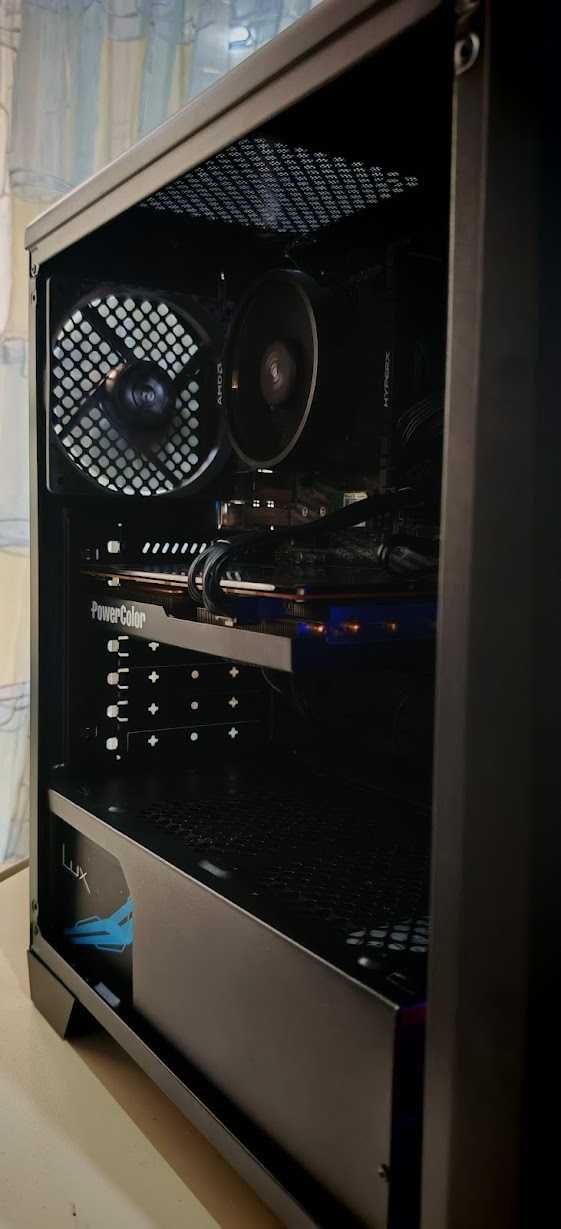 Добро Геймърско PC R5 5500/16Gb/512GB SSD+1TB HDD/RTX 5600XT/Гаранция
