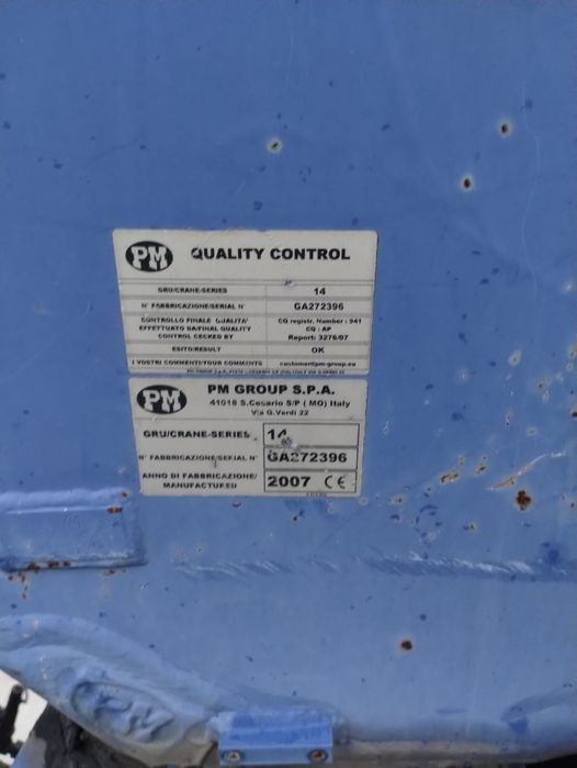 Macara PM 1400 An 2007