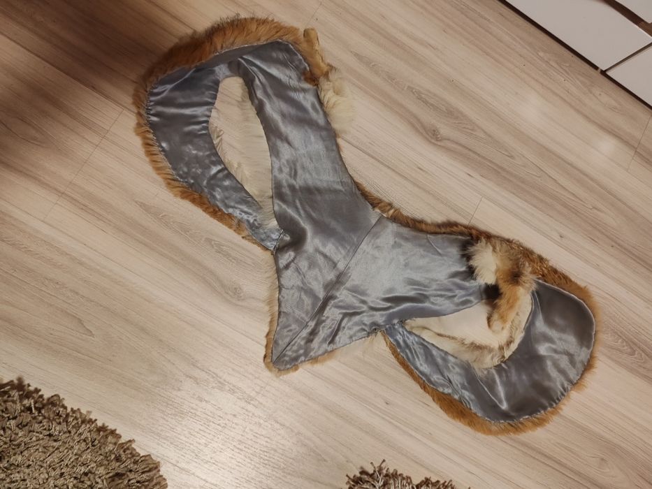 Vesta din blană de iepure mar: S-M.