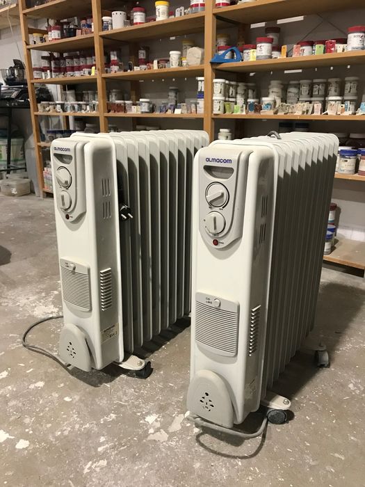 Обогреватель масляной, электрический, радиатор ALMACOM ORF -09H БУ