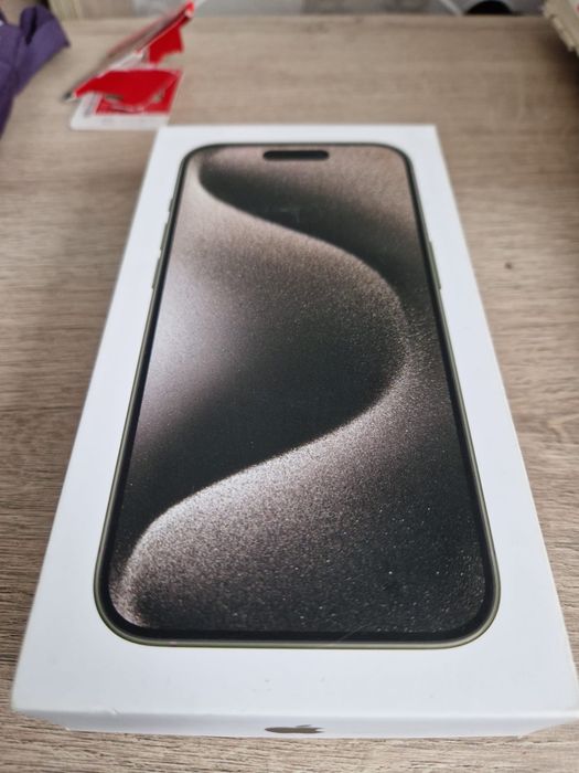 Iphone 15 pro natural titanium 128gb