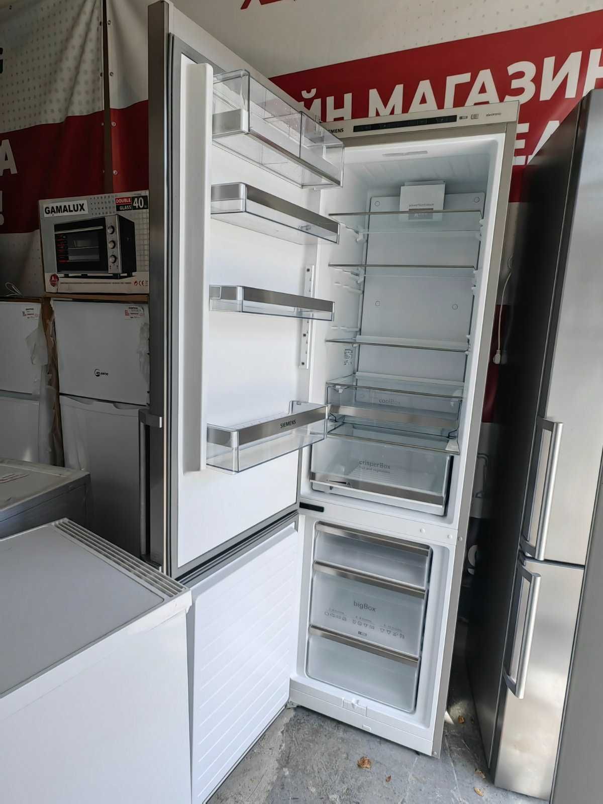Хладилник с фризер Siemens 249л./инокс