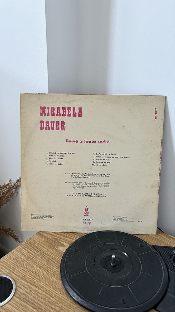 Vand vinyl Mirabela Dauer