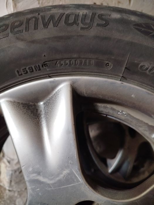 Лети джанти Rial 15" J6 4х108 с летни гуми 195/65/15