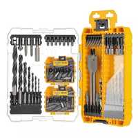 Set Dewalt cu 100 accesorii de gaurire si insurubare DWDT70784-QZ