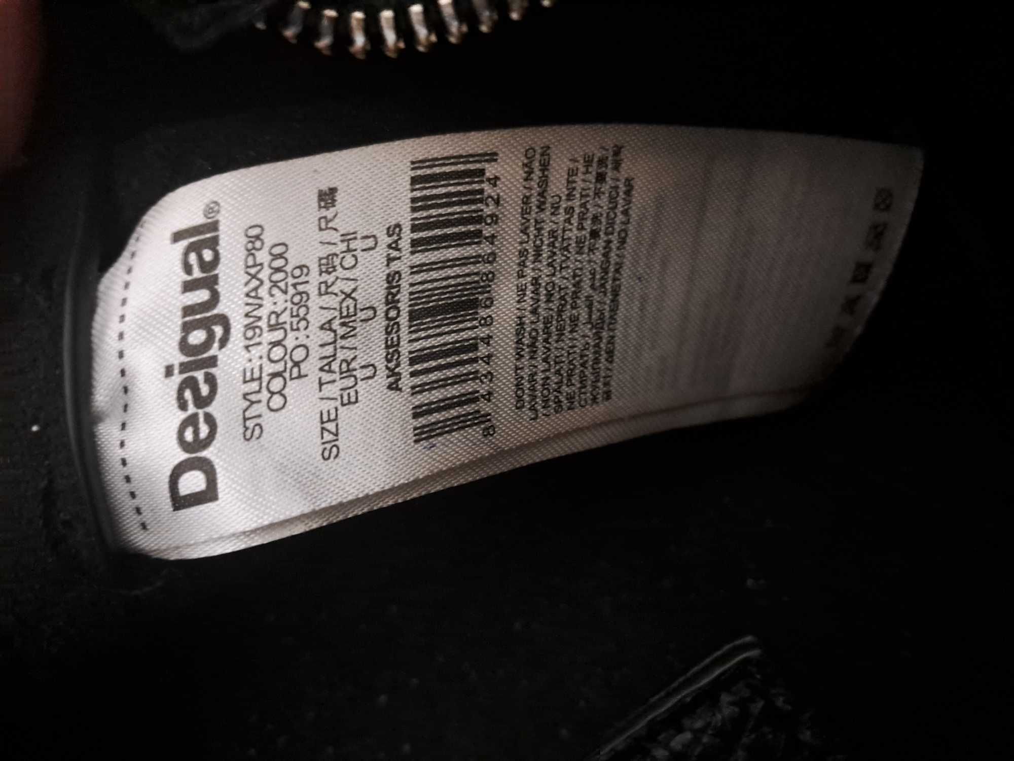 Черна дамска чанта Desigual