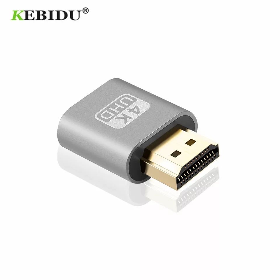 Виртуальный дисплей  HDMI 4K, эмулятор экрана, адаптер