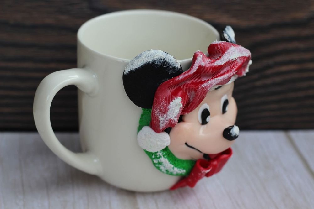 Чаша "Коледен Мики Маус"