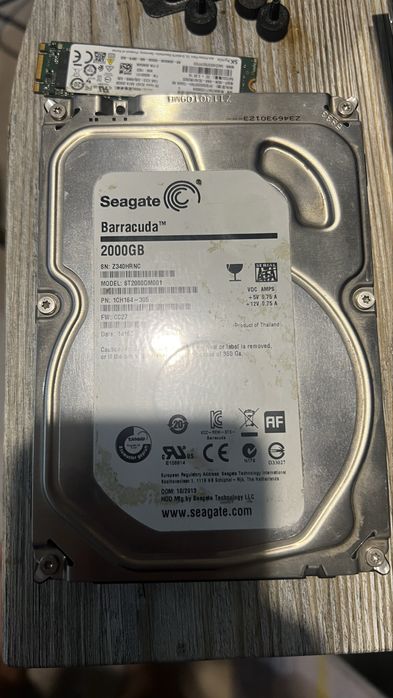 2 TB Жесткий диск Терабайт ТБ