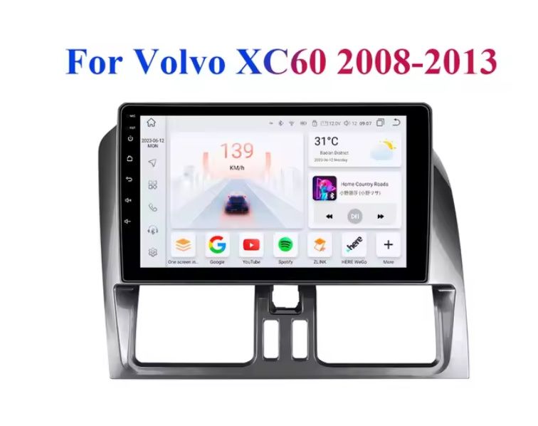 Navigatie Android dedicata VOLVO XC60 (2008-2013)