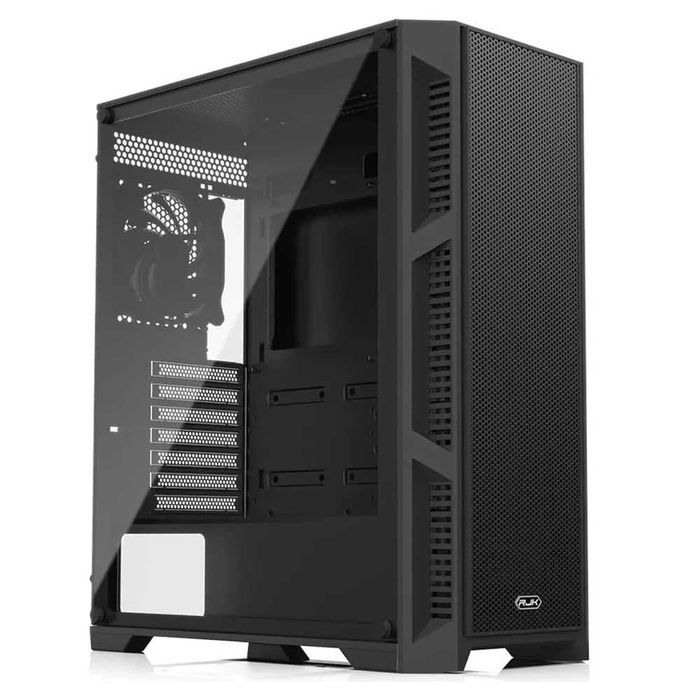 Кутия Raijintek ARCADIA III, USB 3.0, с прозорец, черна,