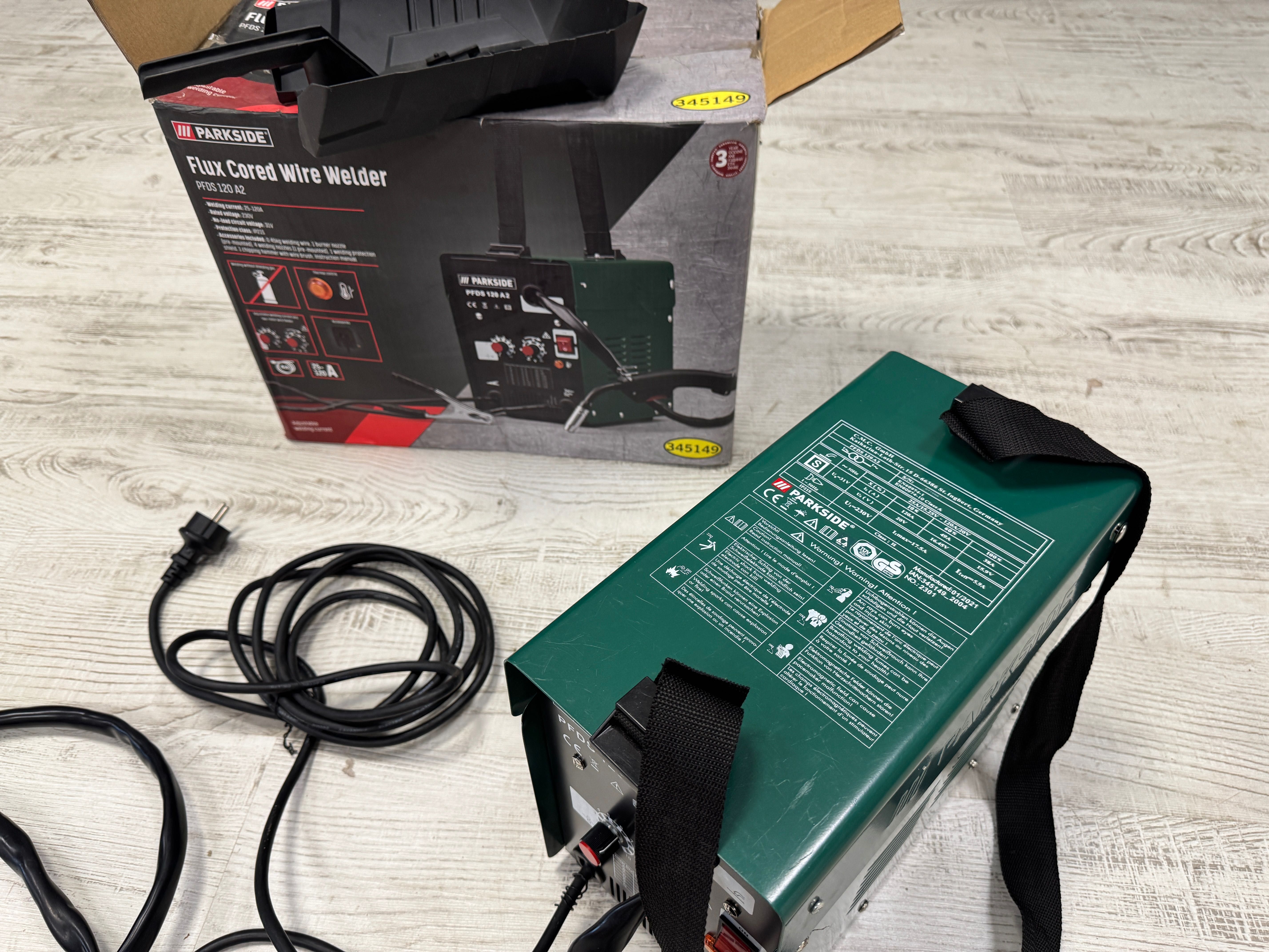 Телоподаващо инвертор Parkside PFDS 120 A2