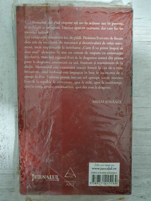 Radu Tudoran - Fiul risipitor. Sigilat! Colecția Jurnalul național