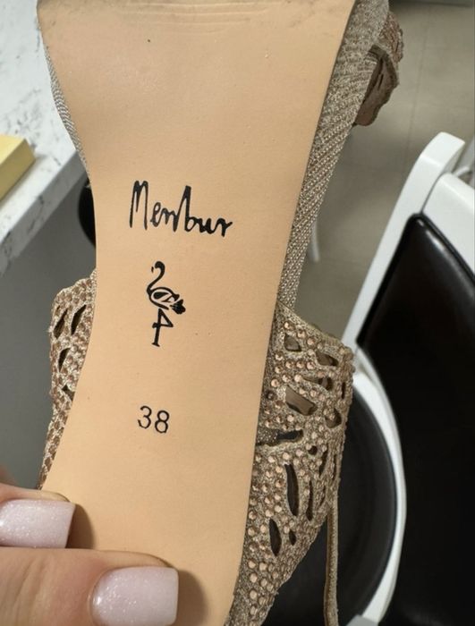 Sandale elegante eu toc Menbur