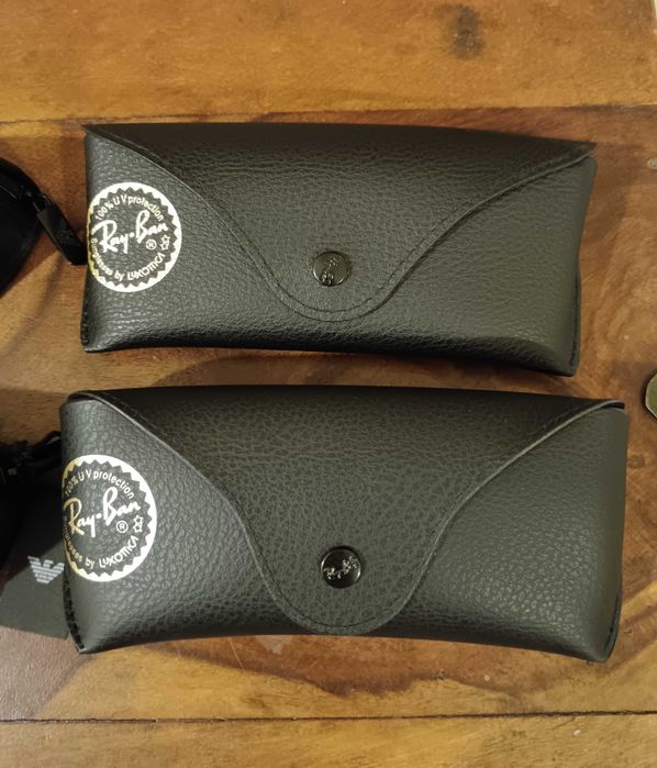 Нови оригинални калъфи за очила Ray Ban, Armani - обновена