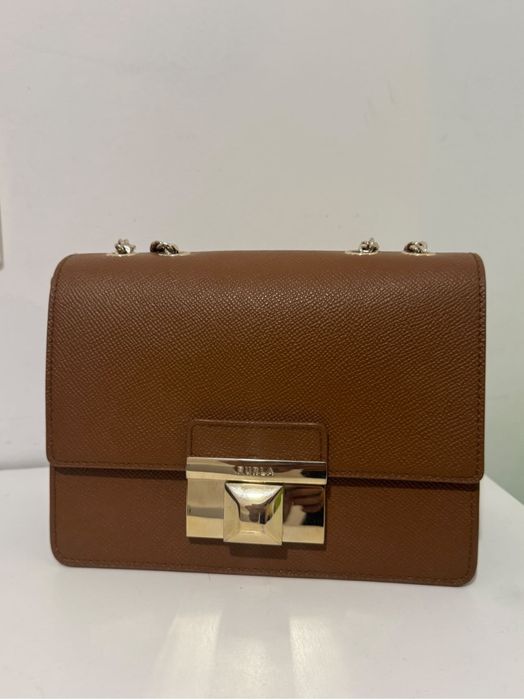 Кафява чанта Furla