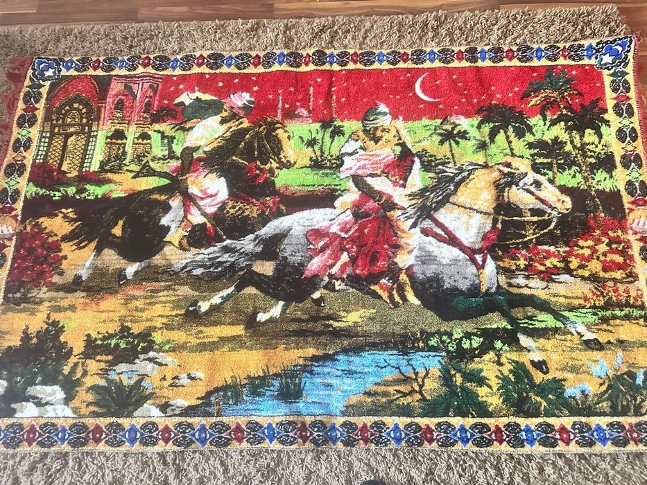 Carpetă cu Răpirea din Serai