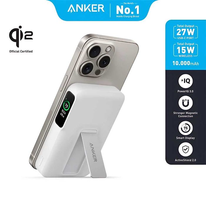 Anker MagGo Power Bank Slim 10000mAh 30W. Есть доставка