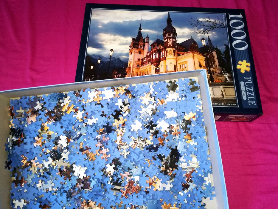 Puzzle 1000 piese - Castelul Peles