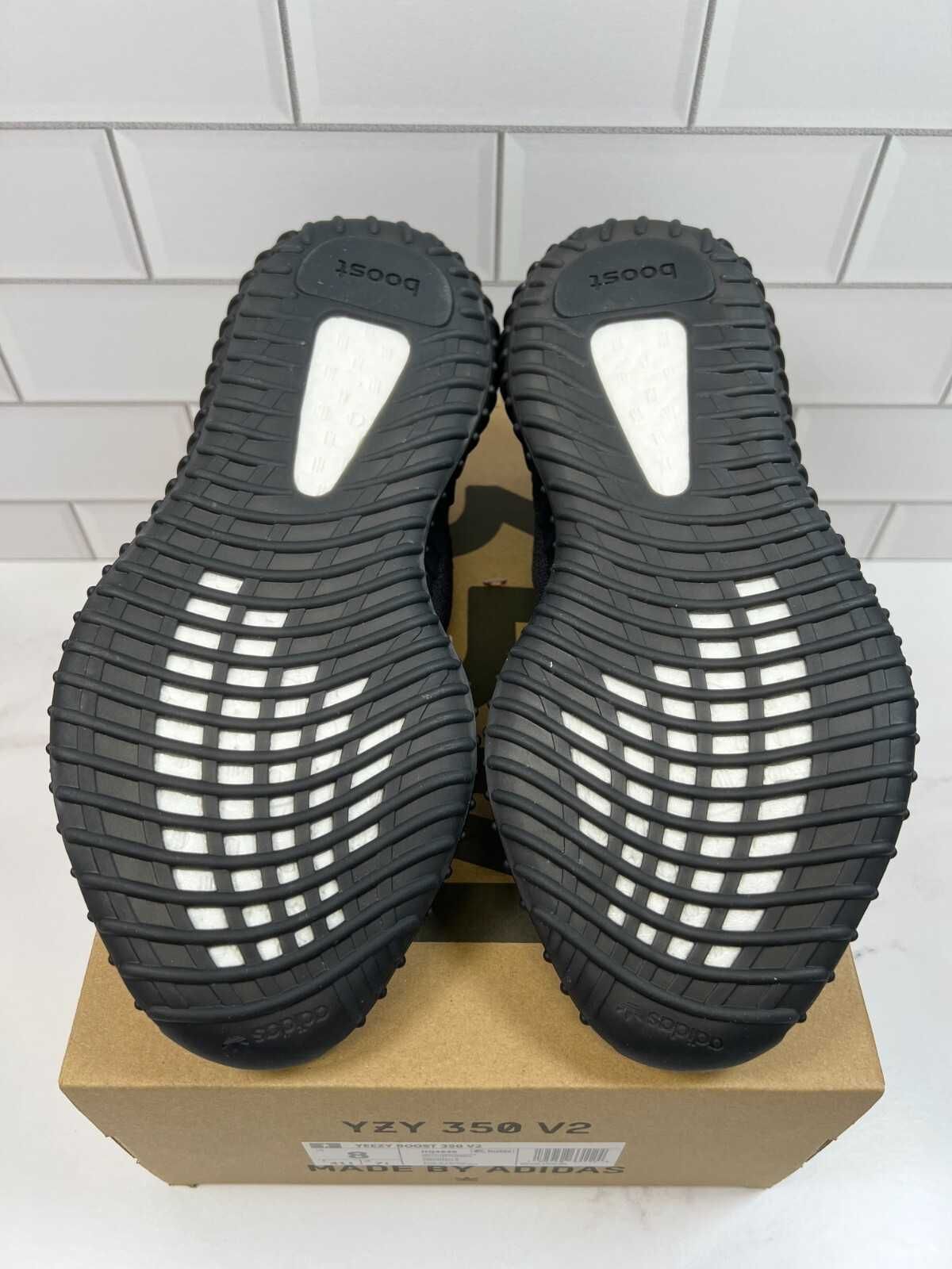 *SALE* Yeezy Slides Boost 350 Black Reflective Premium