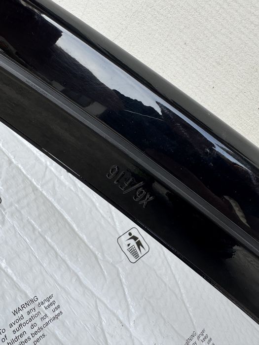 Споилер BMW x6 f16 m performance x6m пиано лак черен нов