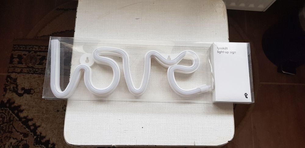 Lumini veghe decor love