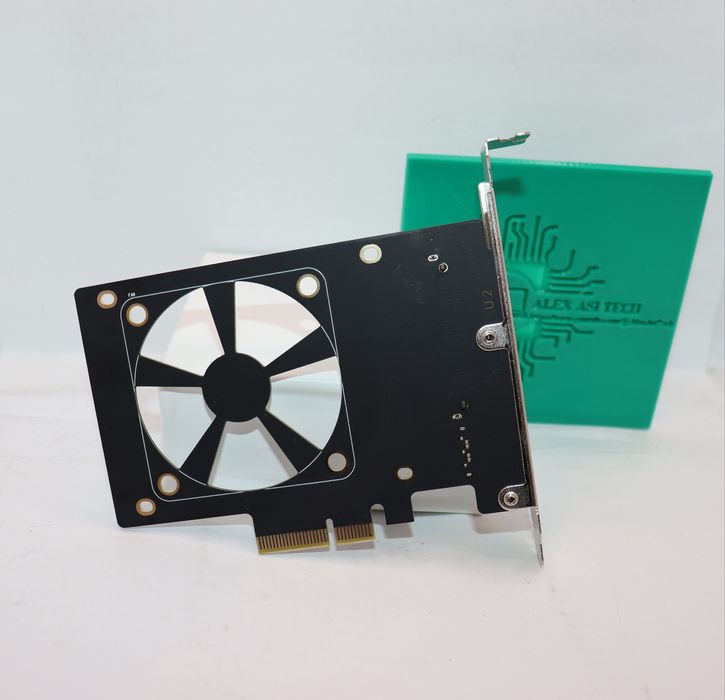 Adaptor/Riser Card NVME U.2 2.5" SFF-8639 to Pciex x4/x8/x16 Nou