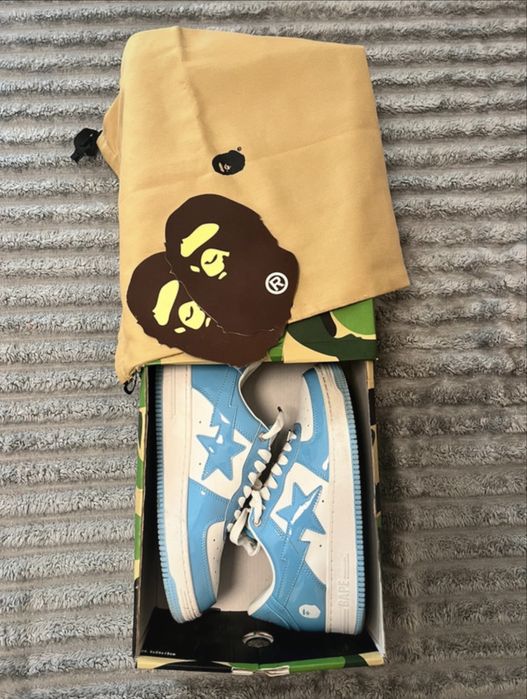 baby blue bape sta