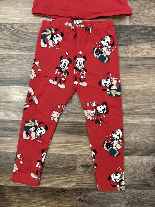 Set bluzite si pantaloni Craciun fetita marime 92