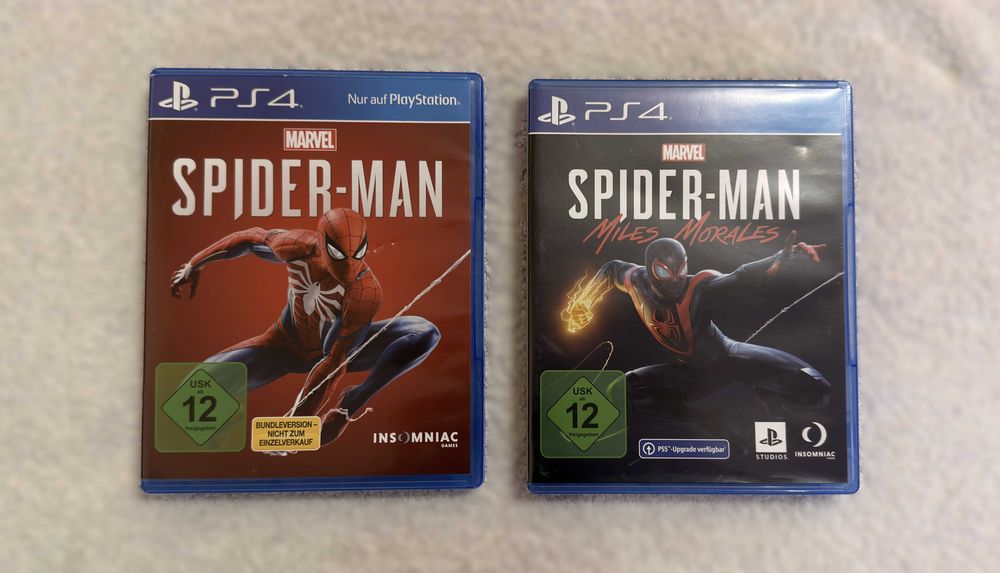 отлични Spider-Man + Spider-Man Miles Morales, Spiderman за PS4 и PS5