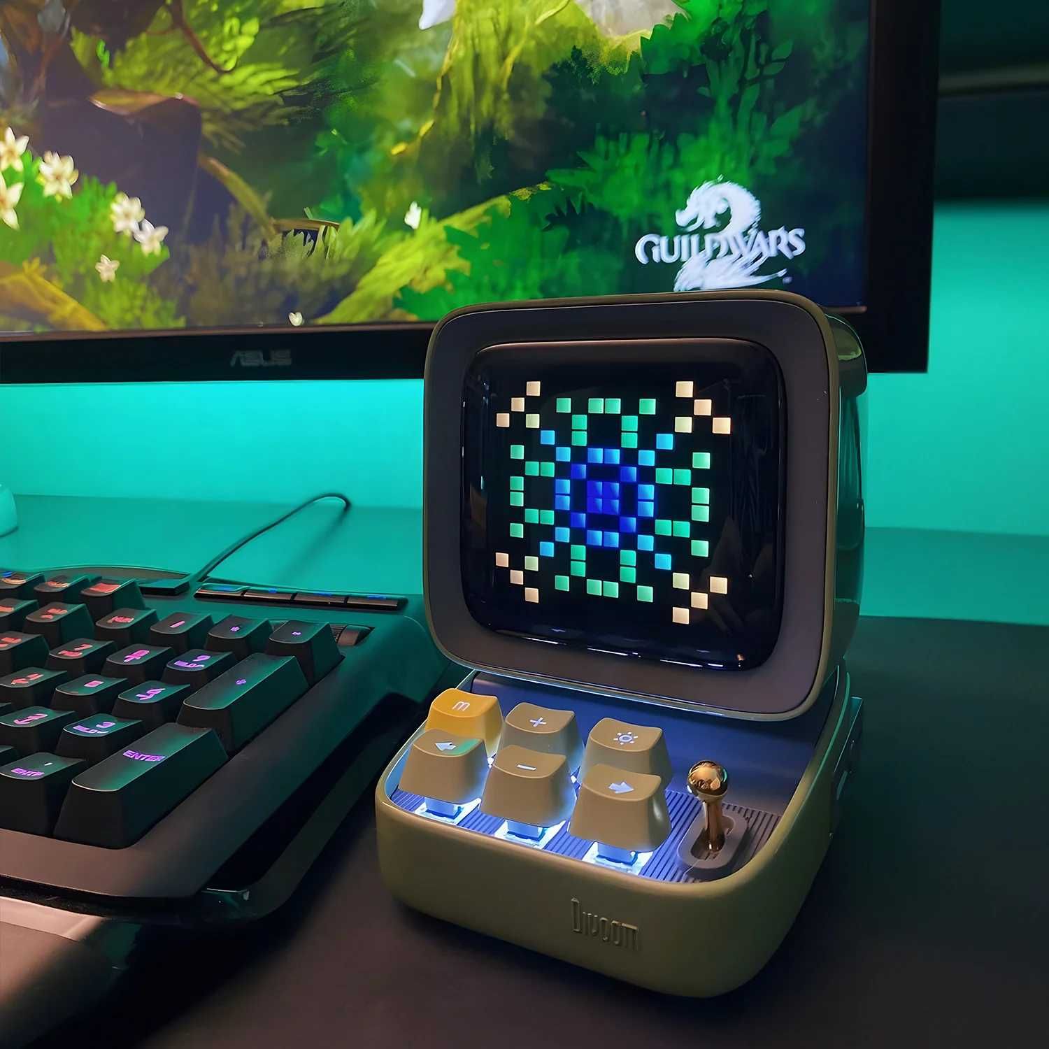 Divoom DitooPro Pixel Art Bluetooth колонка – Черна