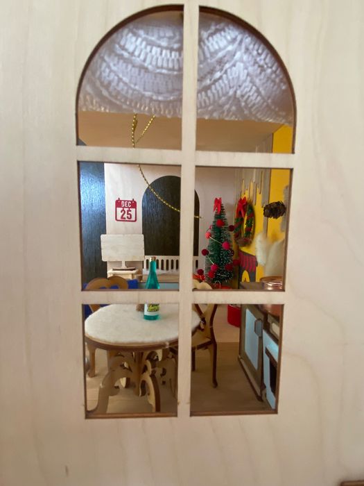 Къща за кукли от дърво