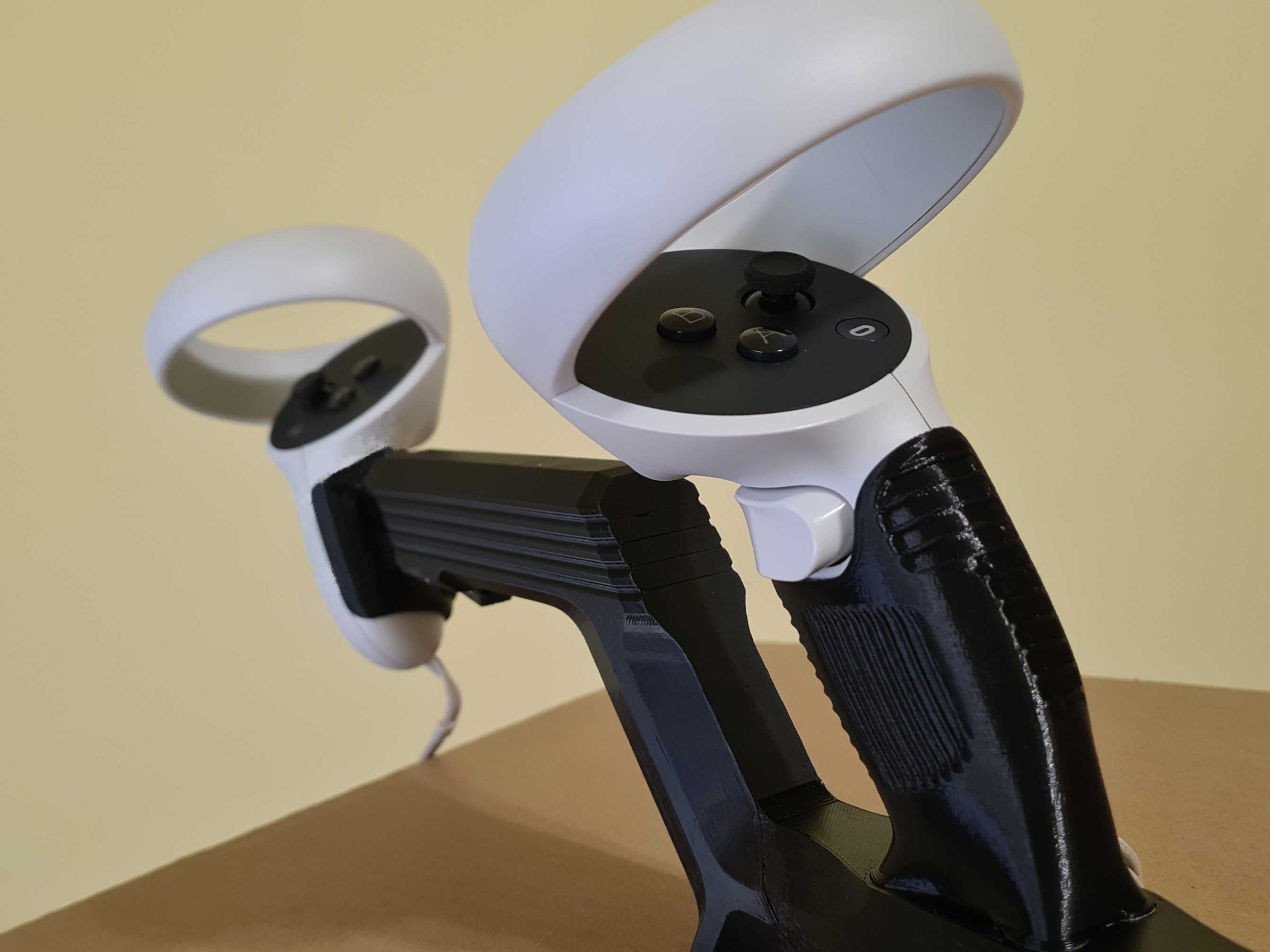 VR GUN STOCK printat 3D compatibil cu QUEST 2/3 similar iStock