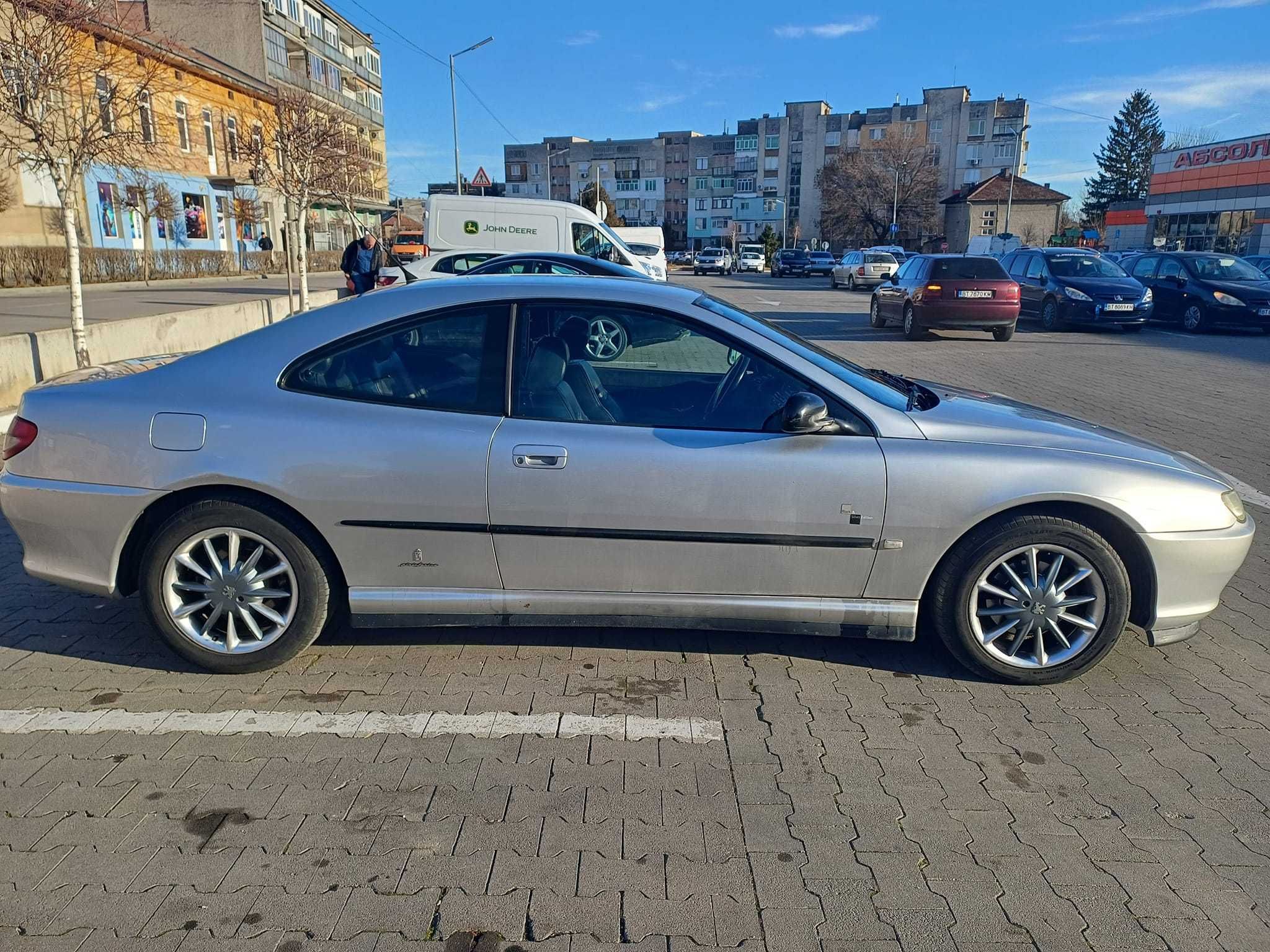 Пежо 406 купе black and silver edition