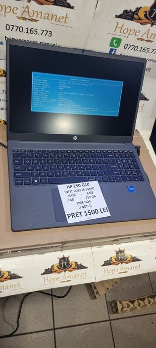 Hope Amanet P6 Laptop HP 250 G10 NOU #159973