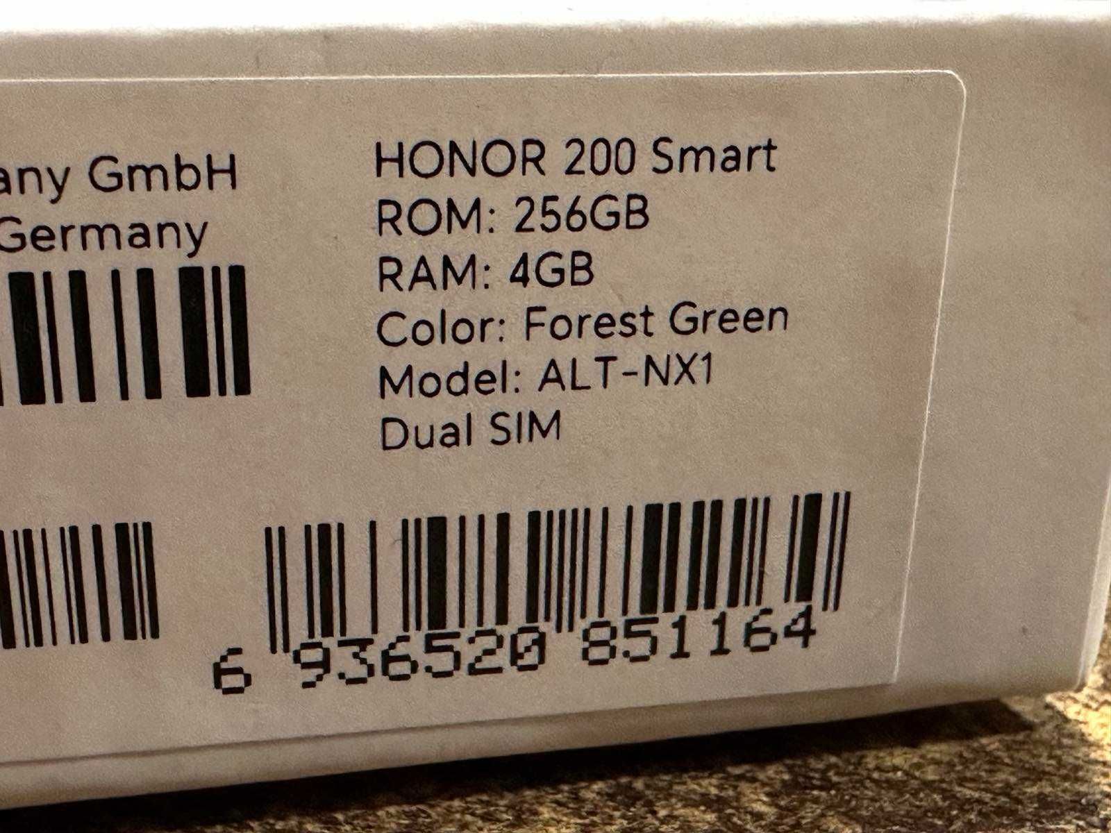 Honor 200 Smart 5G 256GB 4GB RAM, НОВ