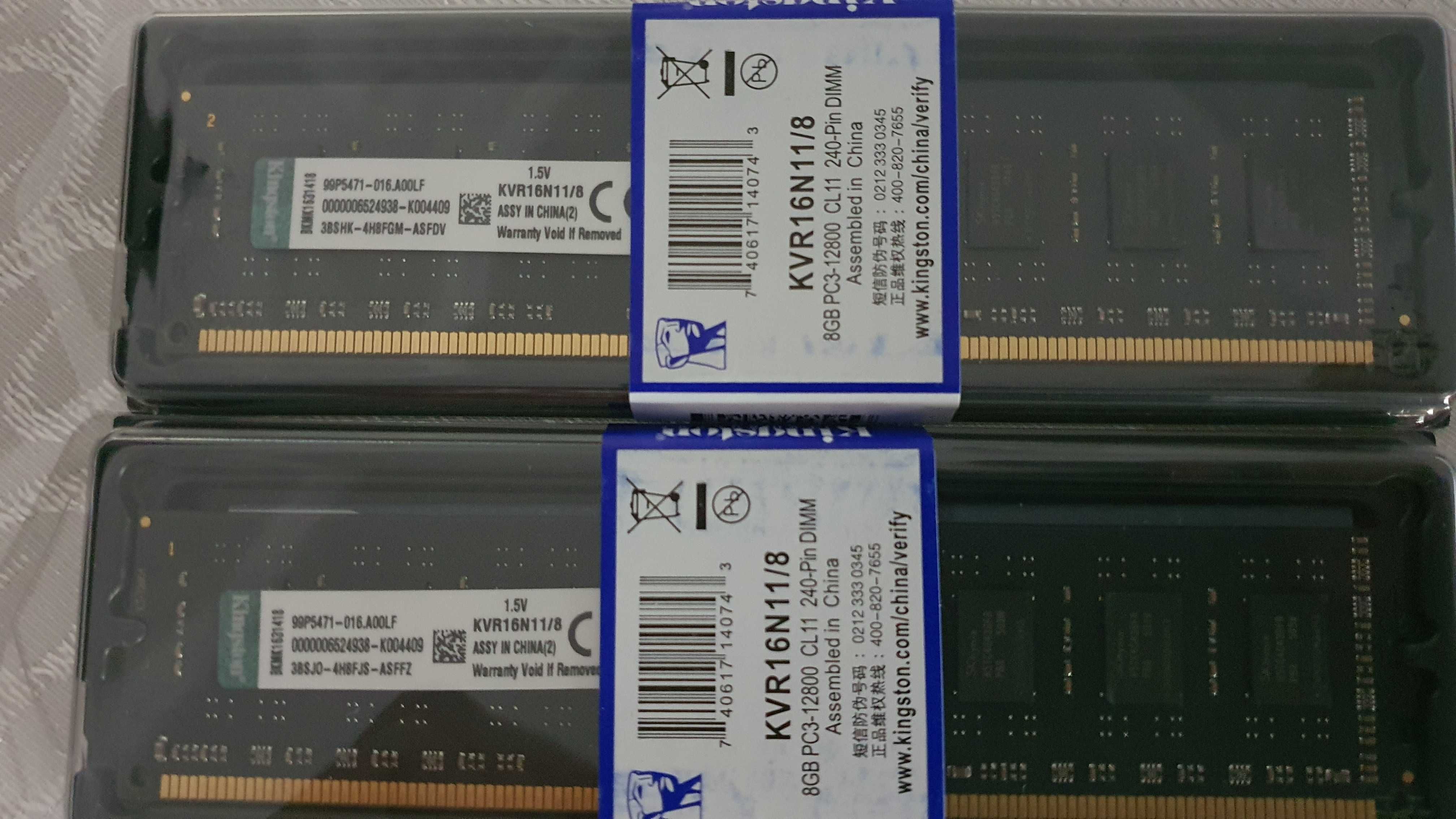 Продам оперативную память (ОЗУ) Kingston DDR3 8 Gb 1600MHz