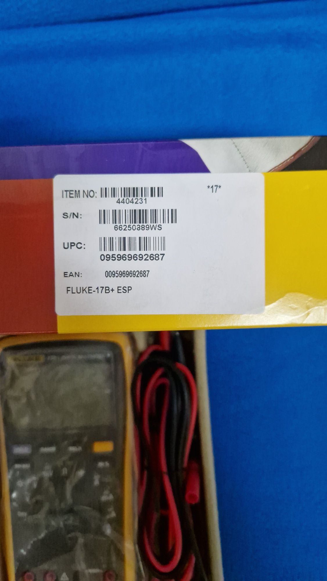 Fluke 17B+ Multimetru Digital
Fluke
FlukeFluke 17B+ Multime