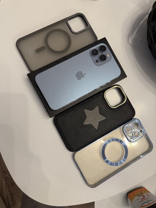 Iphone 13 pro max 256gb, albastru in state foarte buna