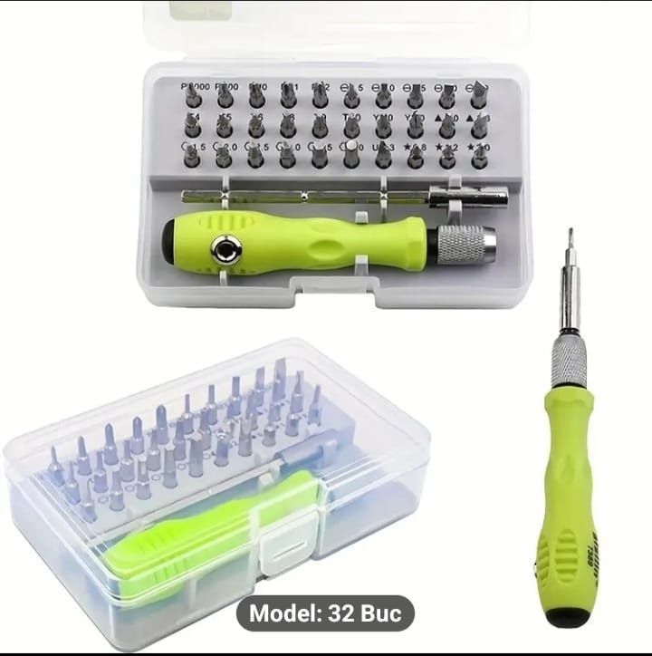 Set surubelnite de precizie 32 buc